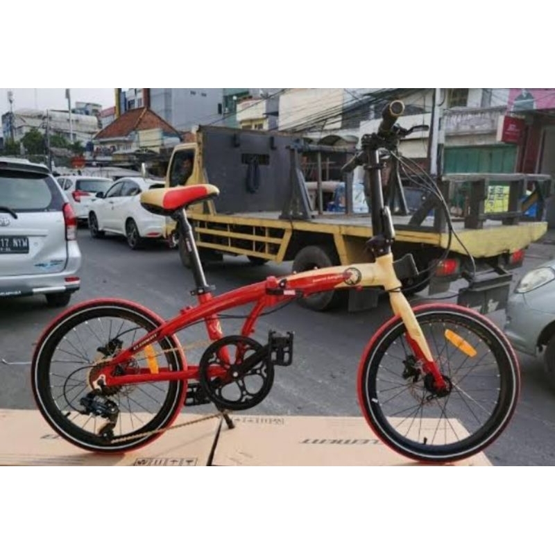sepeda lipat element ecosmo ironman