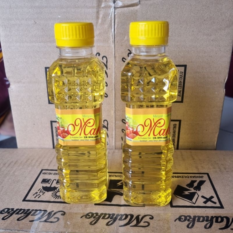 

Grosir Minyak Goreng Mahako 250ml Kemasan Botol