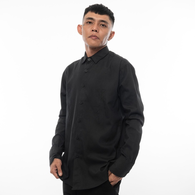 CAVIAR | KEMEJA HITAM MATERNAL | SKELETAL HOUSE