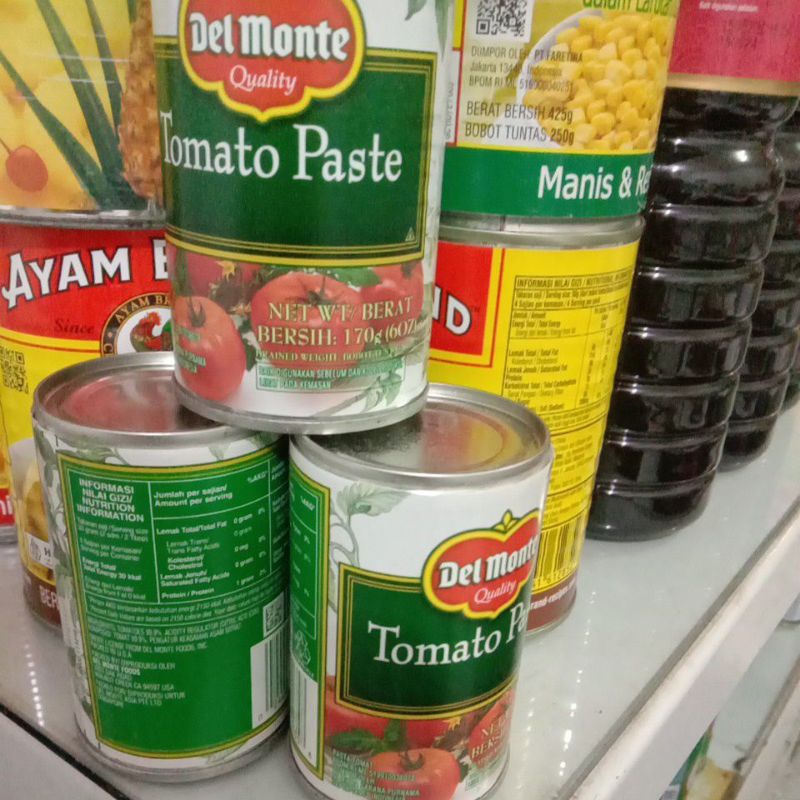 

Delmonte Tomato Paste 170gr