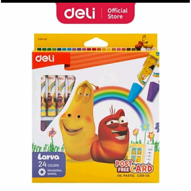 

Deli Larva Oil Paste 12/24 Warna Hexagonal Warna Cerah Dan Tebal EC201