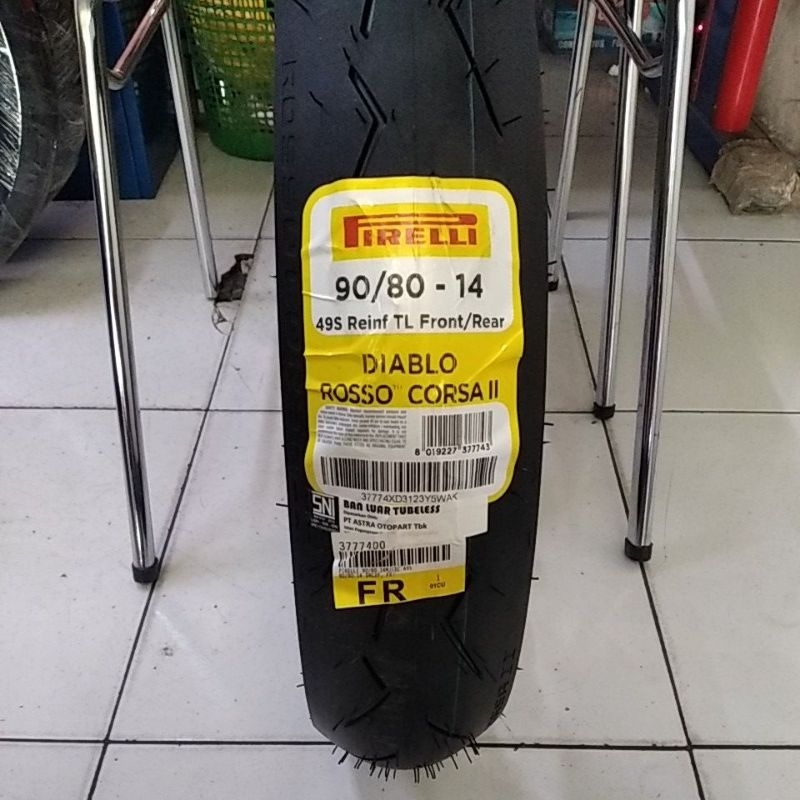 Pirelli 90/80 r14 diablo rosso corsa 2