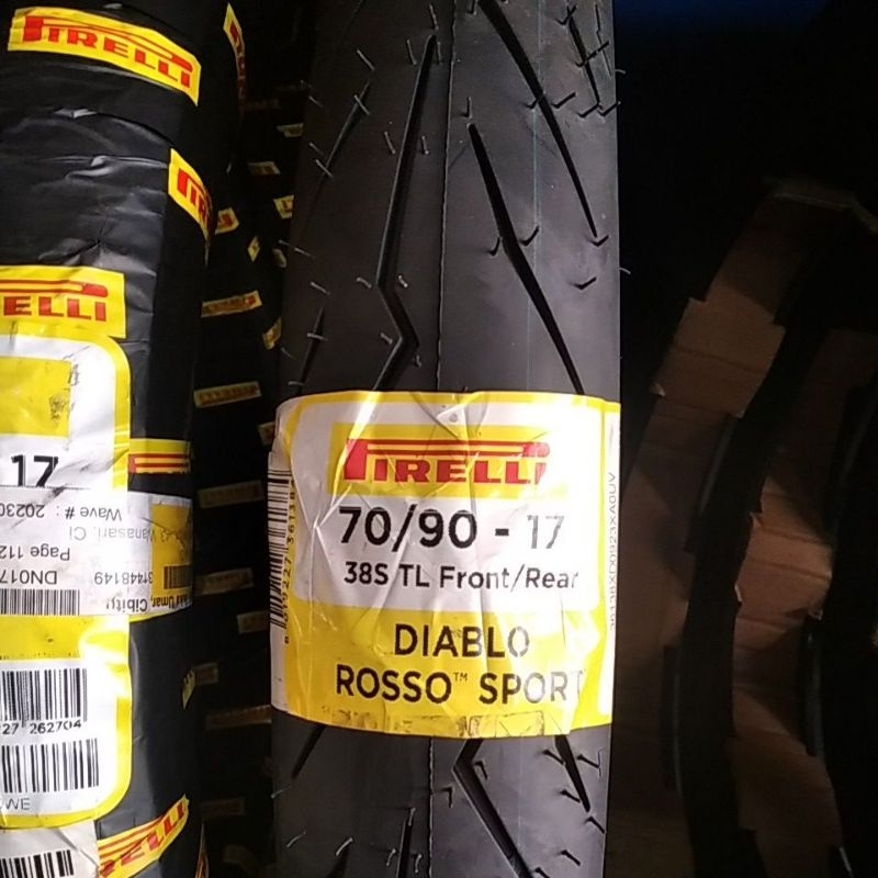 ban motor Pirelli diablo rosso sport 70/90 r17