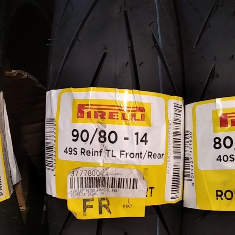 Ban Motor Pirelli Diablo Rosso Sport 90/80 r14