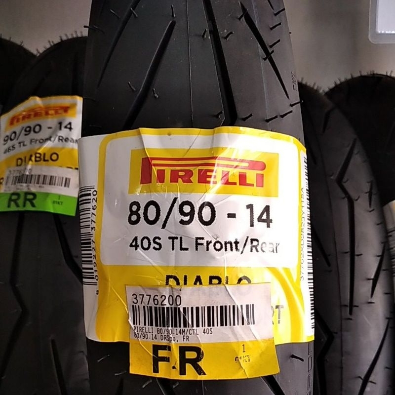 ban motor Pirelli diablo rosso sport 80/90 r14