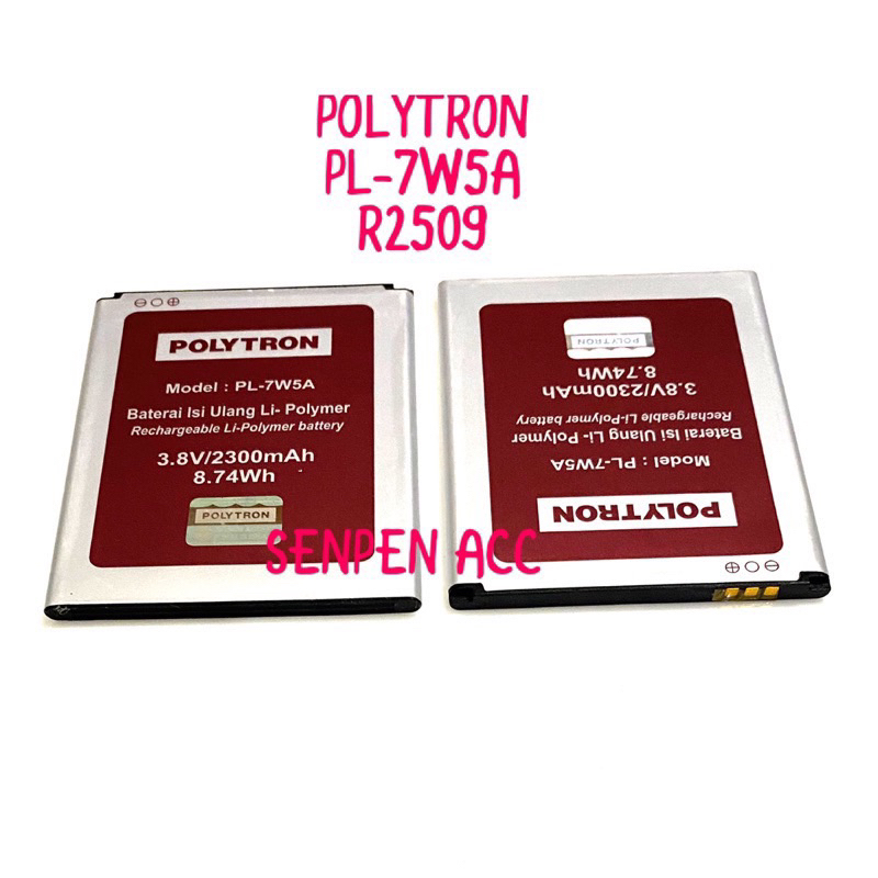 BATTERAI BATTRE BATTERY POLYTRON PL-7W5A R2509