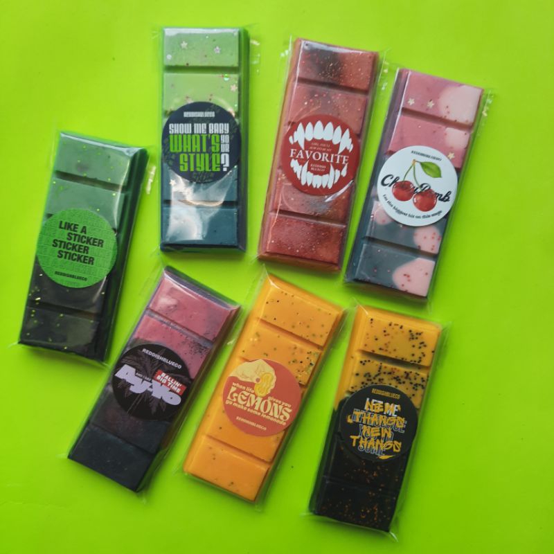 NCT 127 Kpop Inspired Soy Wax Melt Snapbars 50gr Aromatherapy Scented Candle, Kpop Gift Ideas