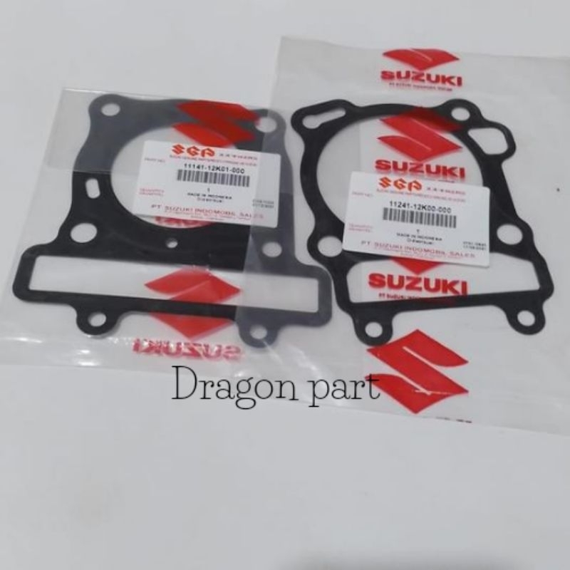 SET PAKING BLOK HEAD SATRIA FU 150 /FI ORIGINAL