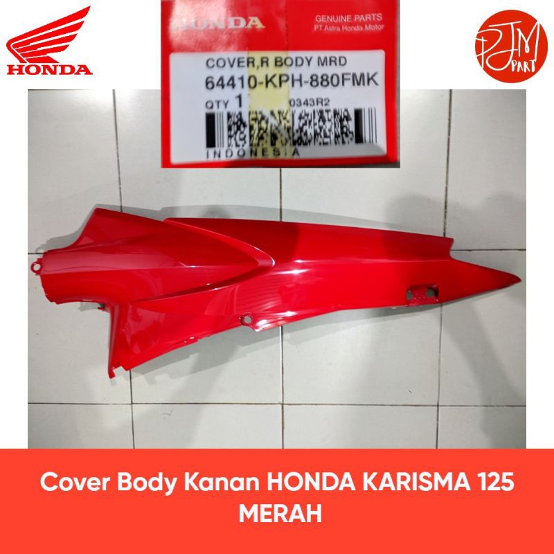 64410-KPH-880FMK COVER R BODY COVER BODI KANAN HONDA KARISMA 125