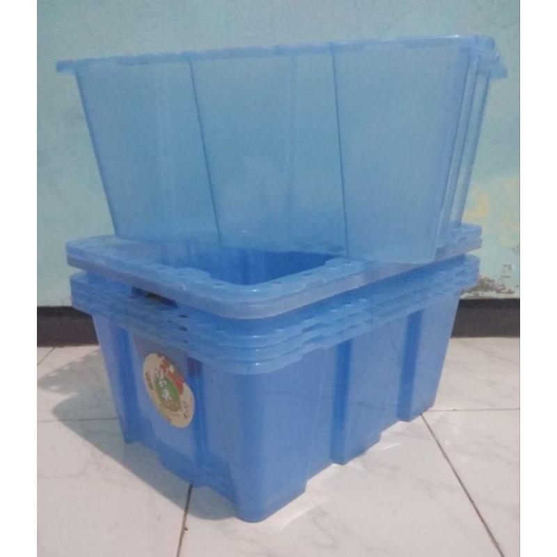 Keranjang bekas buah leci tanpa tutup,samping rapat bawah berongga