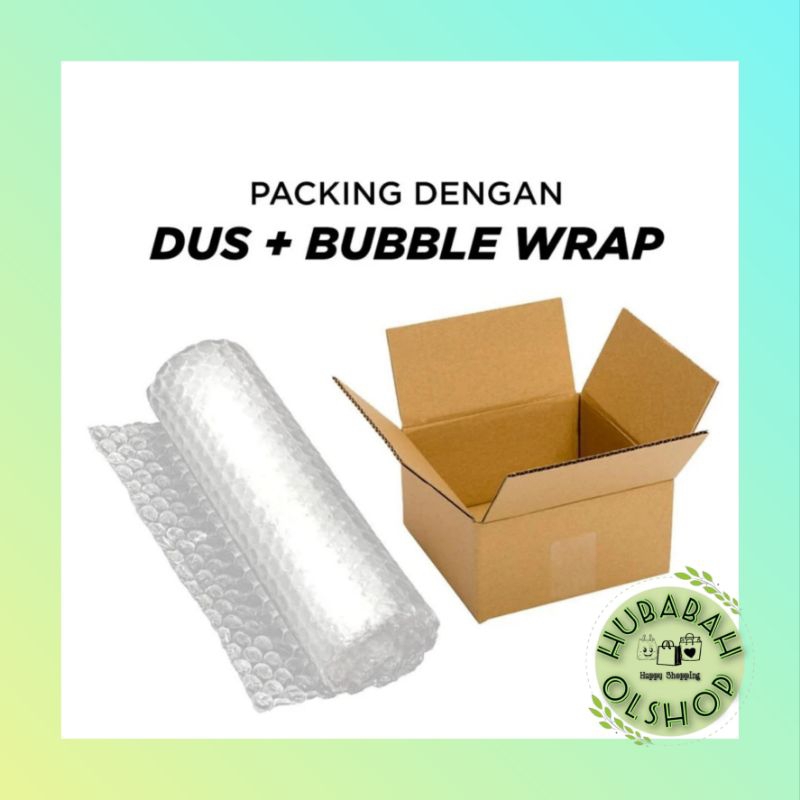 

Bubble Wrap dan Kardus/Packing Tambahan/Bubble Wrap/Bubble Wrap Pakai Kardus