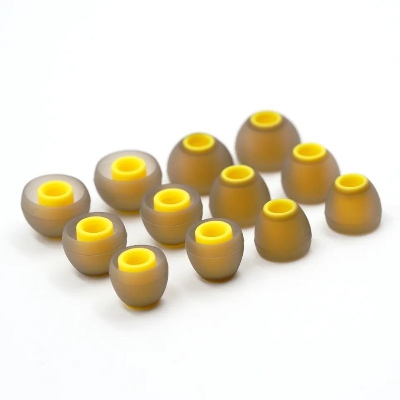 Silicone Eartips BQEYZ Springtips T7 alternate AET08, KBear 08