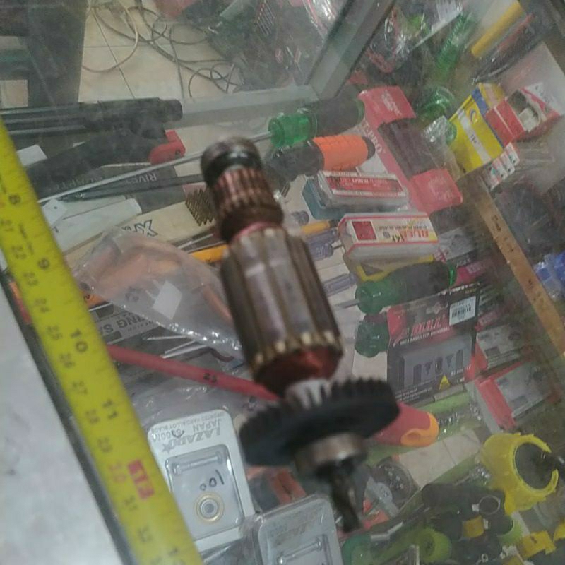 armature bor makita 10mm bekas pakai. masih layak pakai