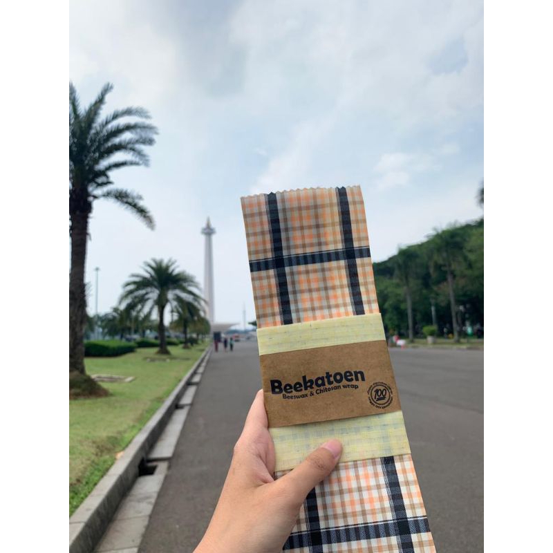 

Beekatoen - Kain ramah lingkungan | Pembungkus makanan