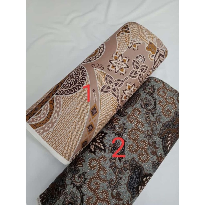bahan batik katun 40S meteran.