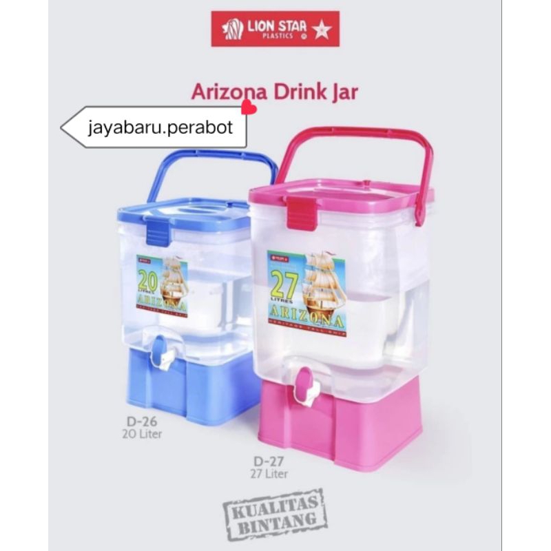 Arizona  Drink jar 20-27 liter, lion star