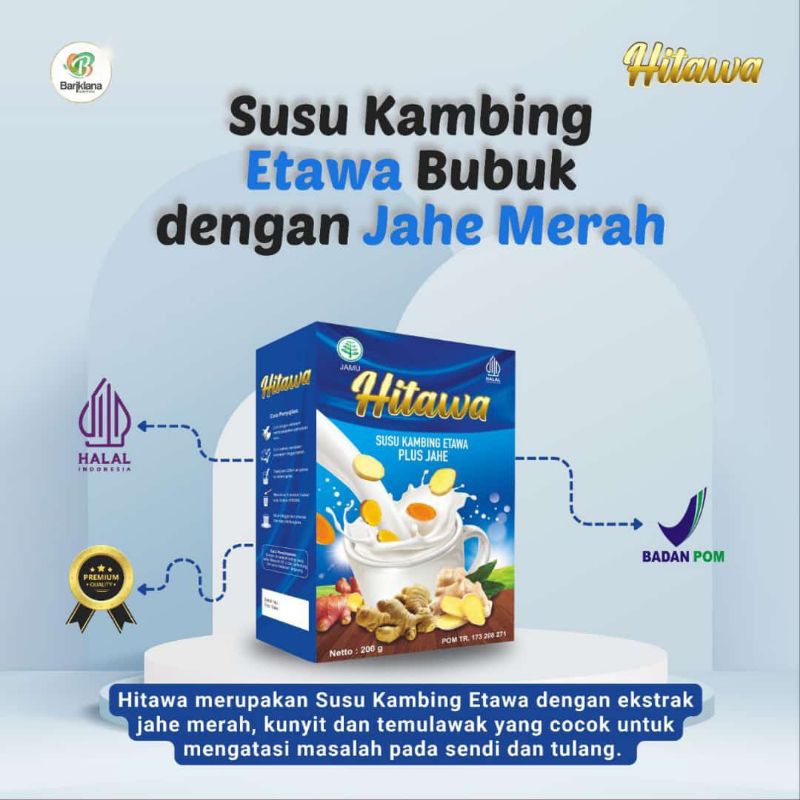 

Hitawa susu etawa plus jahe untuk nyeri sendi