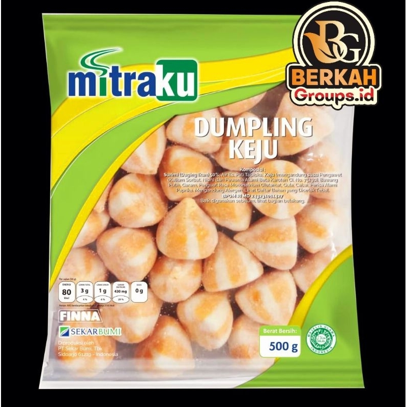 

Mitraku Jagoan Dumpling Ayam-Keju-Bolognese-Kari-Rendang 1kg