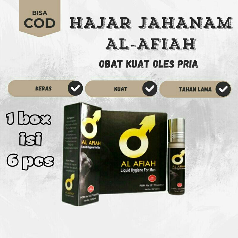1 Dus Hajar Jahanam Al Afiah Premium Mesir Asli Original 100%