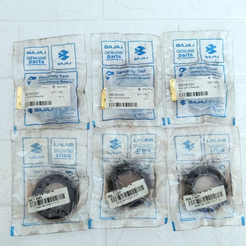 COVER SEAL SHOCK PULSAR 200 DTSI ORIGINAL SEAL DEBU PULSAR 200 DTSI BUKAN 200NS
