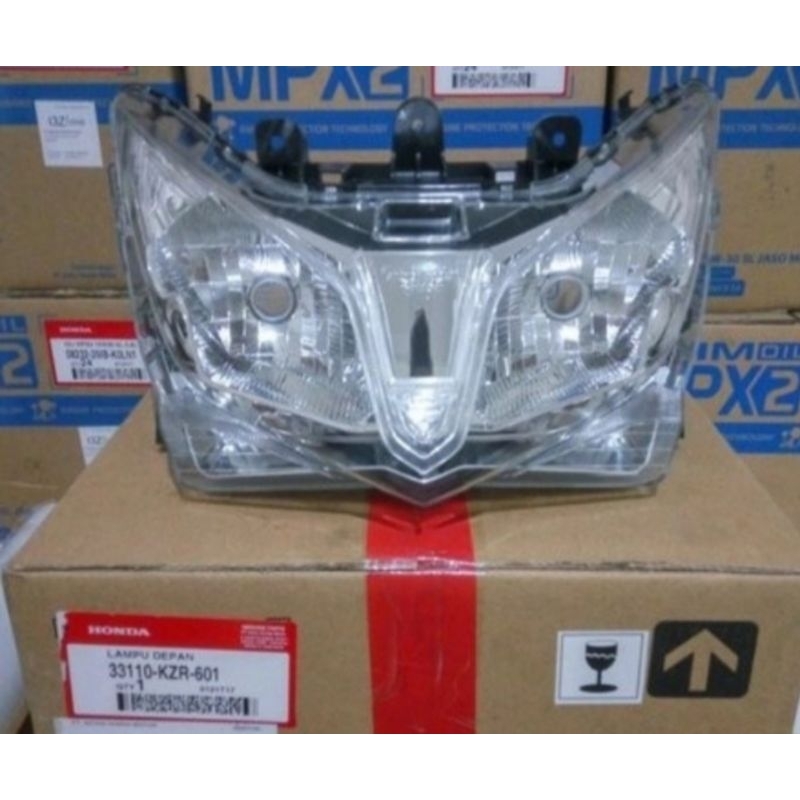 33110-KZR-601 REFLEKTOR LAMPU DEPAN VARIO 125 OLD LAMPU DEPAN VARIO 125 2013 KACA LAMPU DEPAN VARIO 