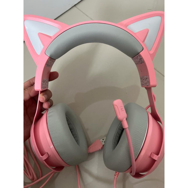 Somic Gs510 Headset Gaming Kabel Usb 7.1 Channel Rgb Dengan 4 Cover Mic Retractable Untuk Ps5 / Ps4 