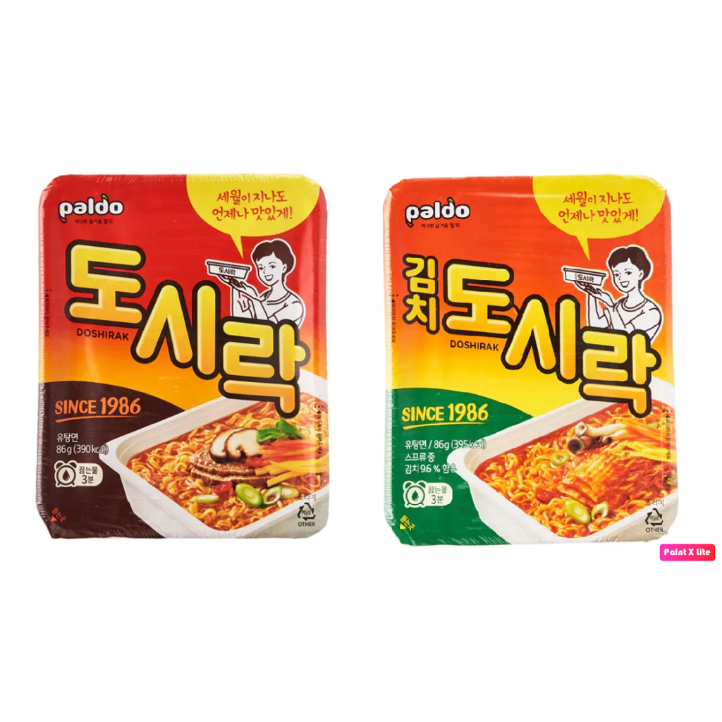 

Paldo Dosirak Korean Spicy Kimchi Cup Noodles 86g
