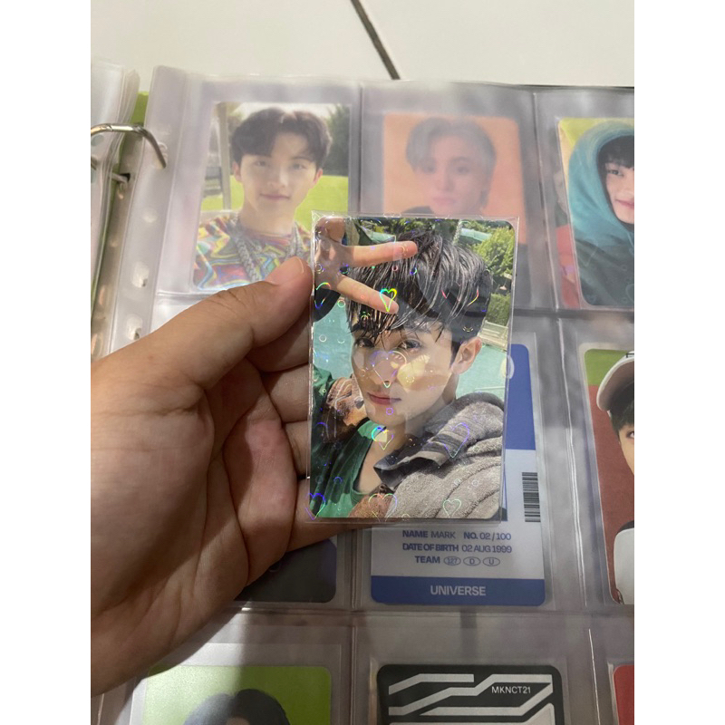 Photocard Mark Kecebur/Mark Hello Future/ Photocard Mark NCT Dream/ Photocard Mark NCT 127