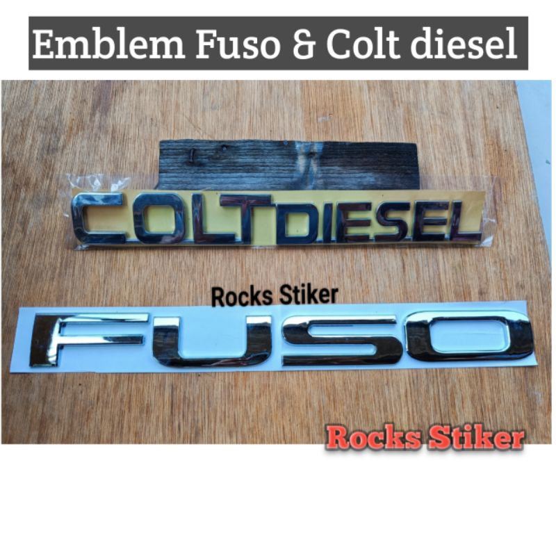 Emblem Fuso / Logo Fuso / Emblem Canther / Emblem Colt diesel / Emblem Mobil Fuso Colt diesel / Embl
