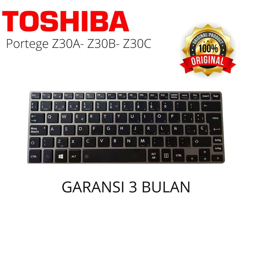 Keyboard Toshiba DynaBook R634 R634/M R634/L R64/K R64 R63 z30-a