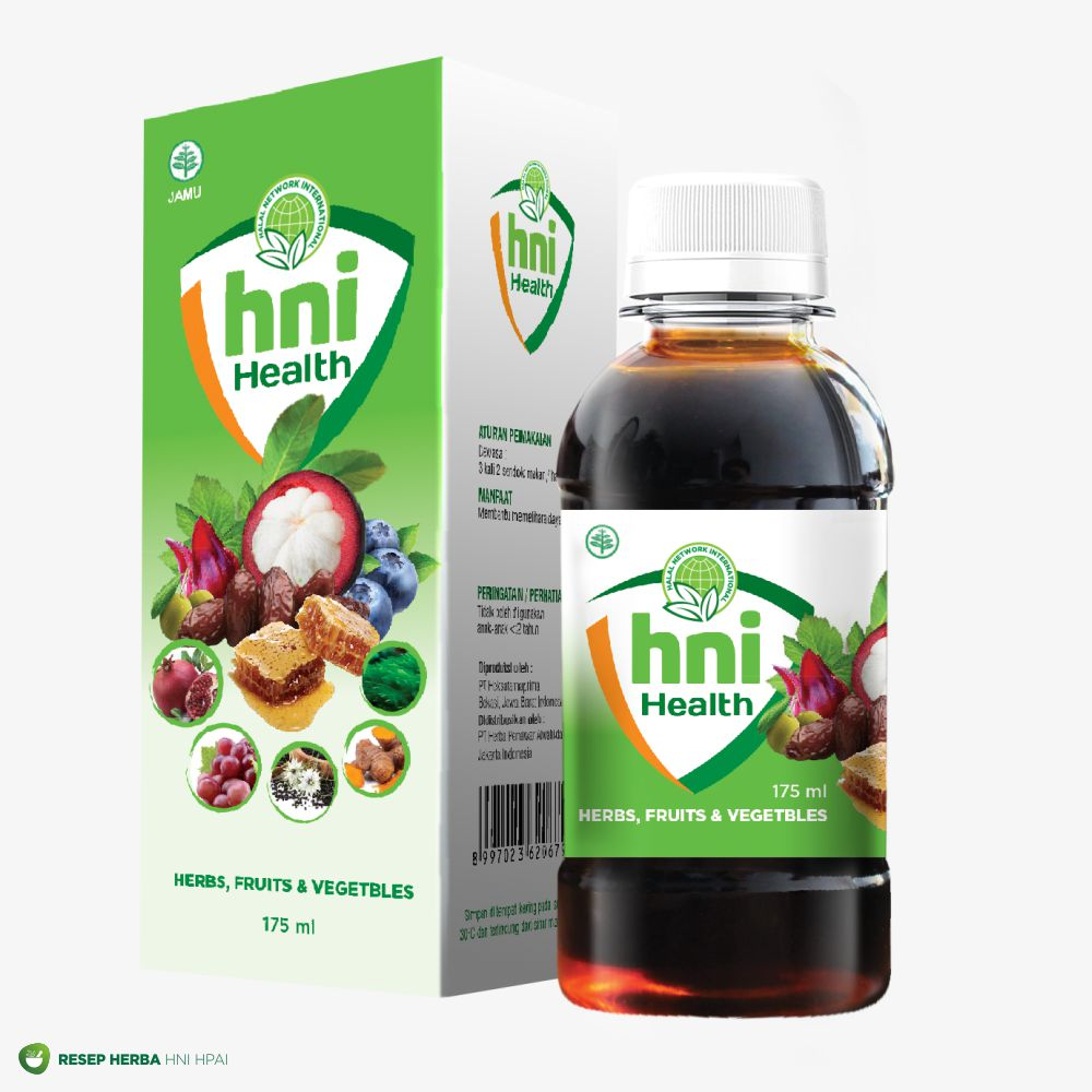 

Ekstrak Herba, Buah dan Sayuran HNI Health