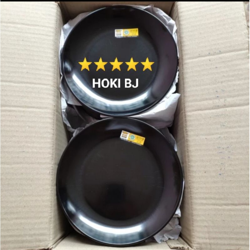 Piring Makan Bulat Melamin 9 inch Golden Dragon P-1009