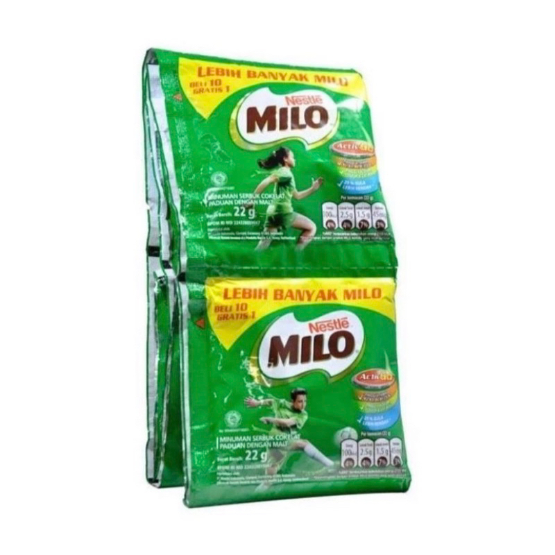 

susu milo rentengan sachet isi 10