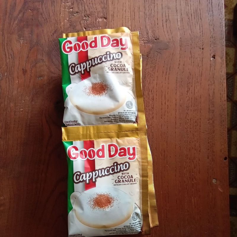 

god day cuppucino with cocoa granule
