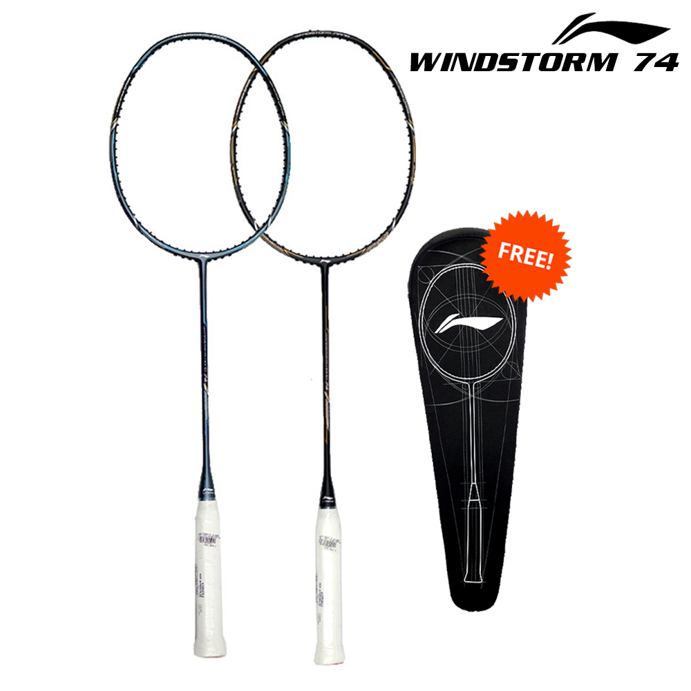Raket Bulutangkis Badminton Original LINING WINDSTORM NANO 74