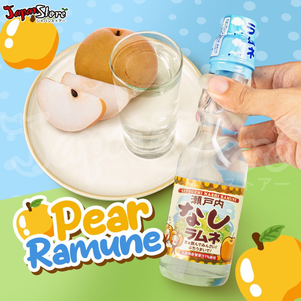 Saito Ramune Pir Jepang [Minuman Soda Tutup Kelereng]