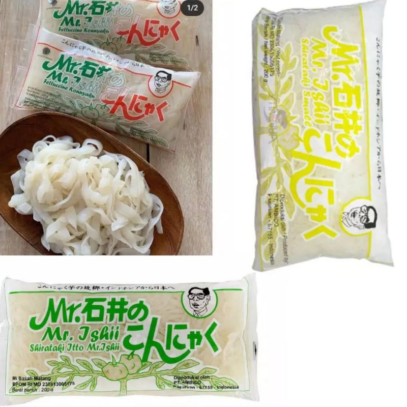 

Mr ishii shirataki noodle 200gr
