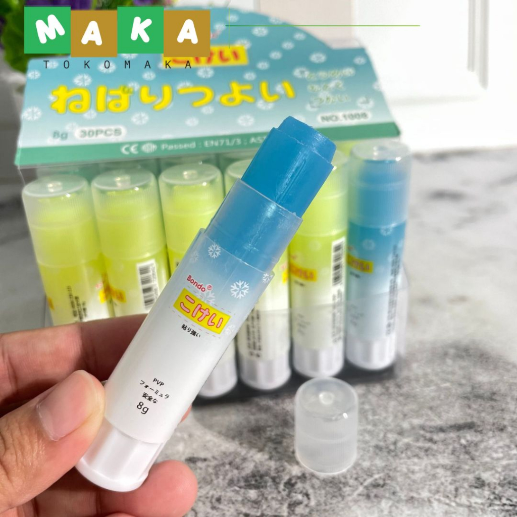 

Glue stick bondo 8 gram 1008T lem stik peralatan sekolah perlenghapan alat tulis kantor lem prakarya DIY