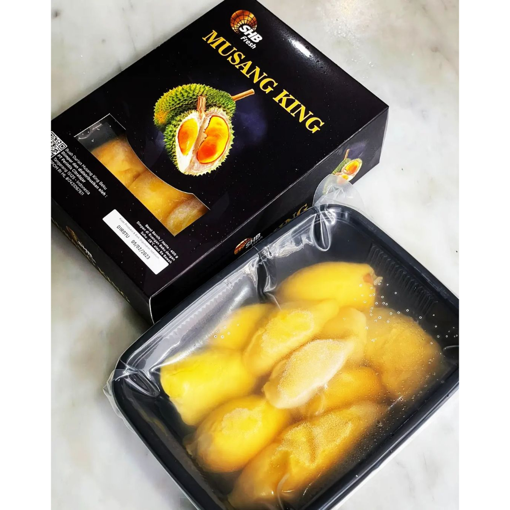 Duren Musang King SHB Frozen 400gr / Durian Musang King Malaysia