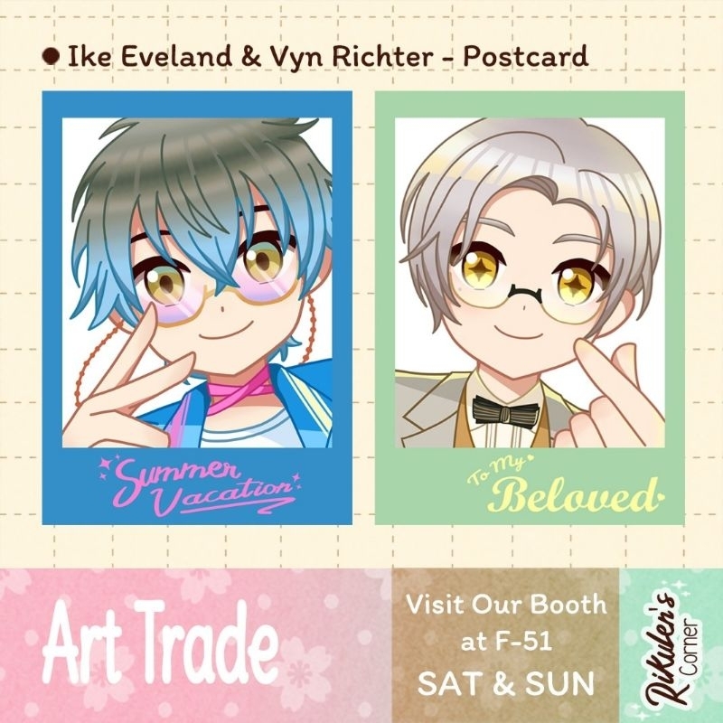 Ike Eveland & Vyn Richter - Postcard