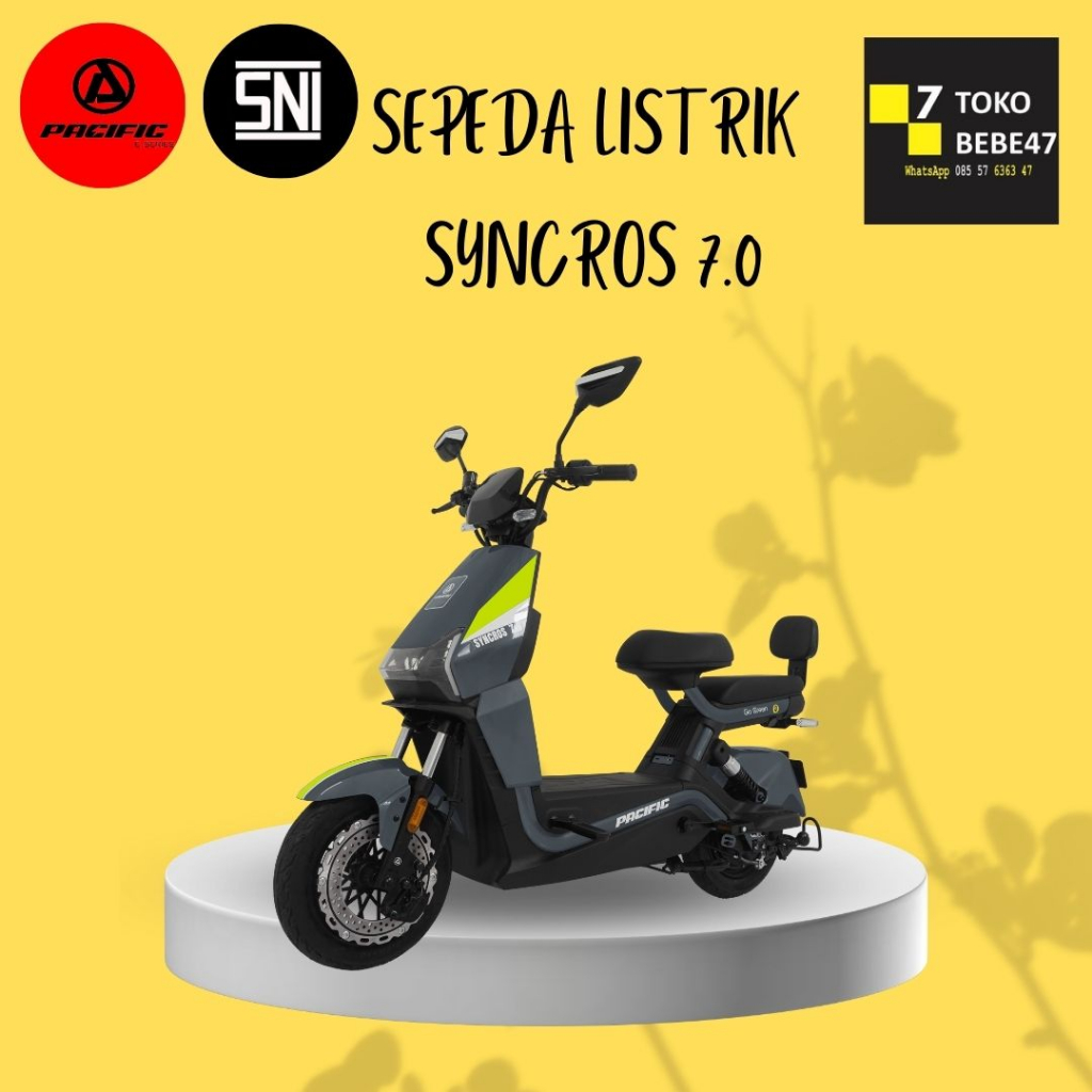 SEPEDA LISTRIK PACIFIC SYNCROS 7.0 SYNCROSS 7.0 Garansi Resmi Pacific Exotic SEPEDA LISTRIK