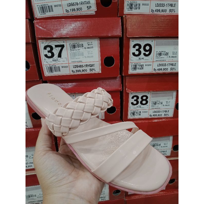Sandal Teplek Fladeo branded Matahari