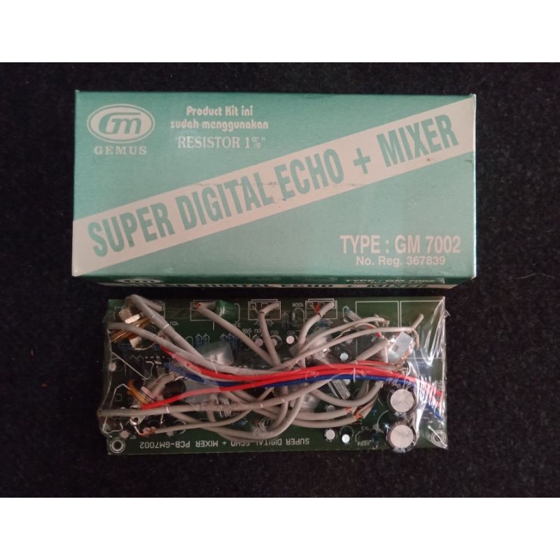 Kit GM 7002 Super Digital Echo + Mixer
