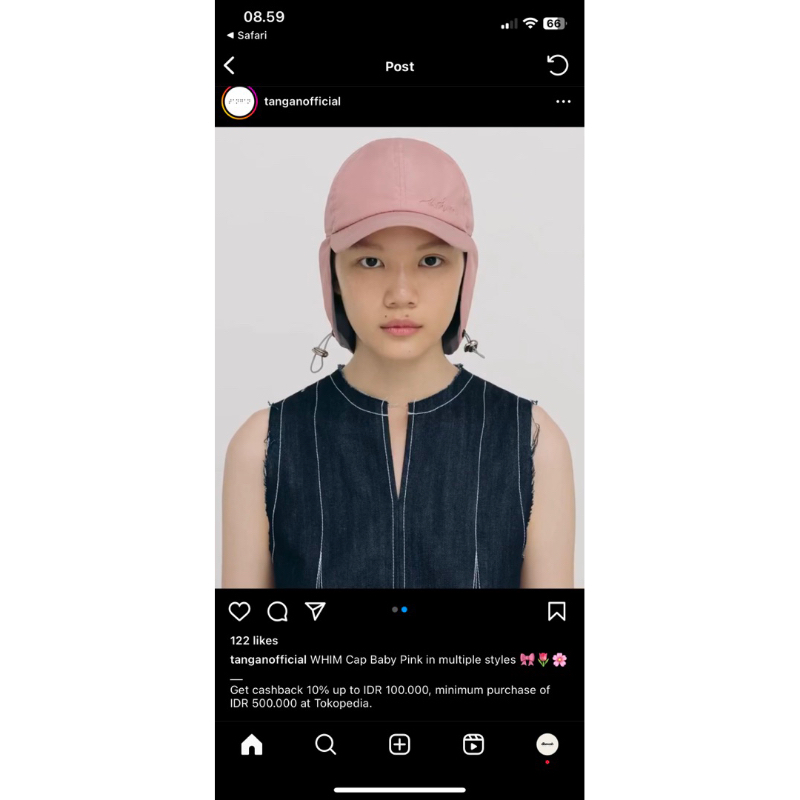 PRELOVED TANGAN WHIM CAP