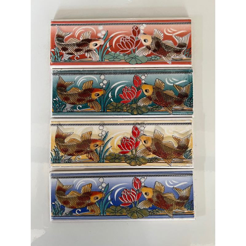 LIST KERAMIK DINDING MOTIF IKAN UK 20x8