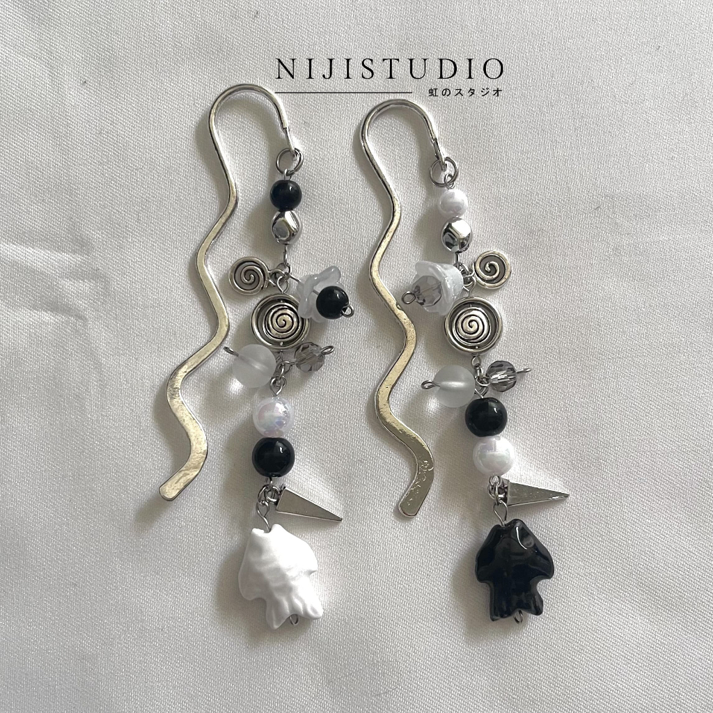 

penanda buku satosugu gojo satoru geto suguru matching beaded bookmark ༊*·˚