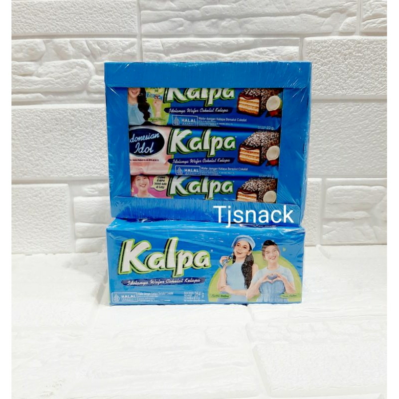 

Kalpa Wafer Cokelat Kelapa Box 12pcs@22g