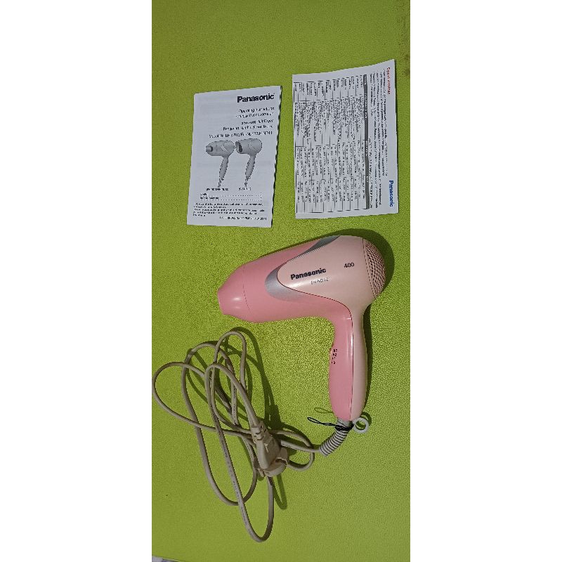 Hairdryer pengering rambut panasonic EH-ND12-P gentle drying preloved