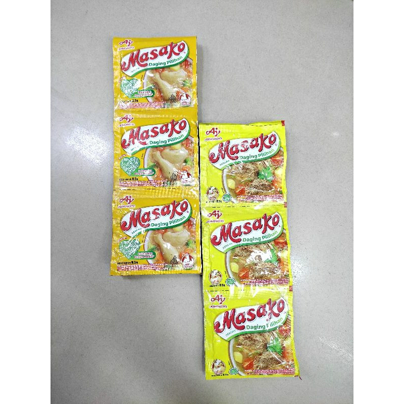 

Bumbu Masako Penyedap rasa 9gx12pcs