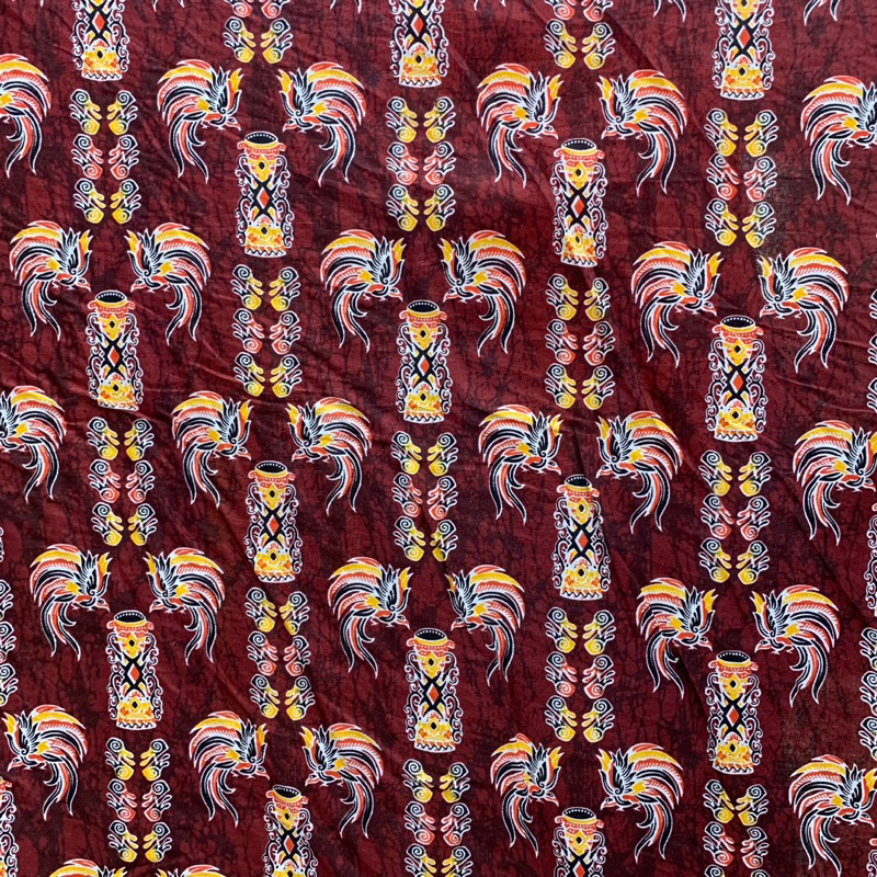 Kain Batik Papua Katun asli premium motif Pria Wanita (harga per 0,5 meter)
